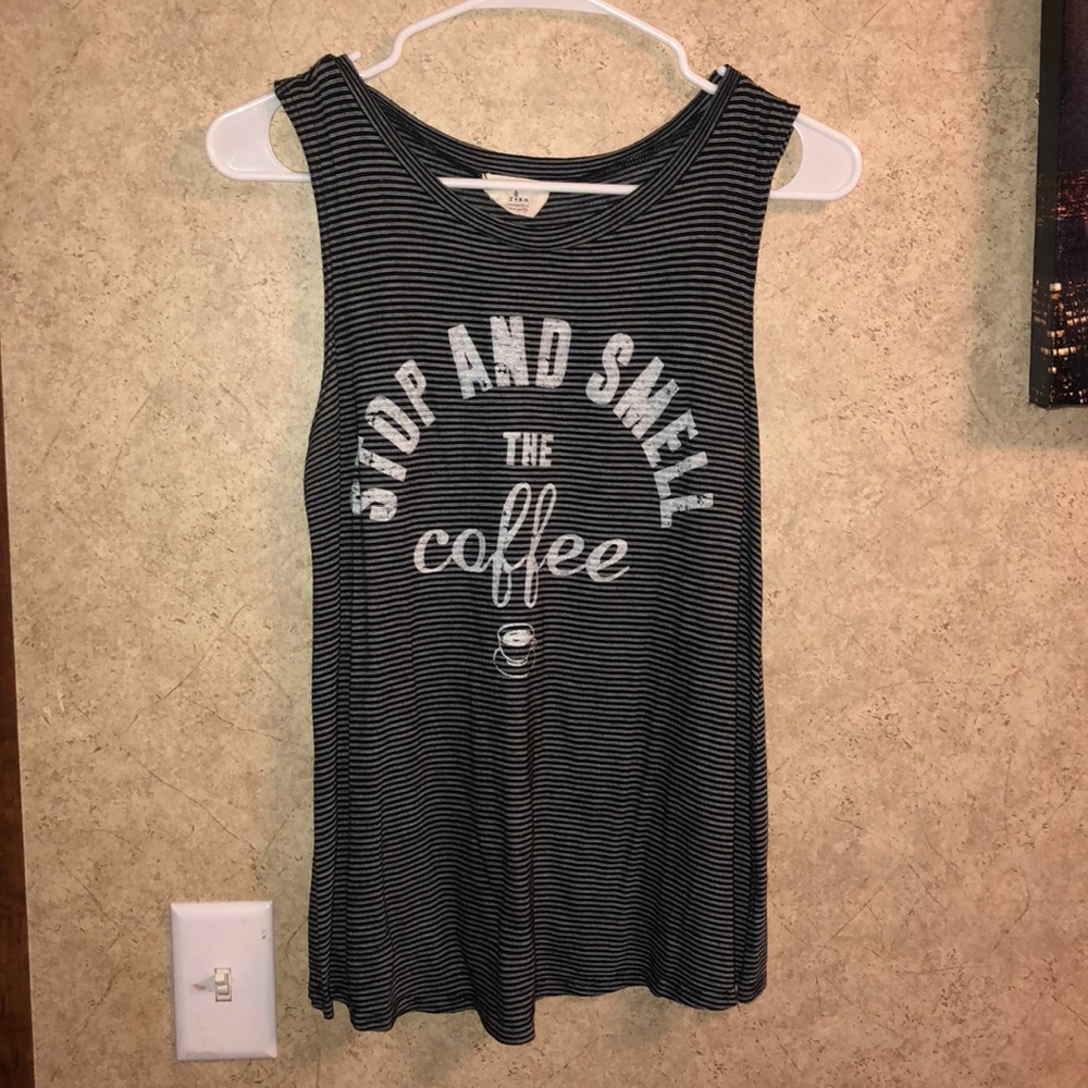 “Stop and Smell the Coffee” Tank Top